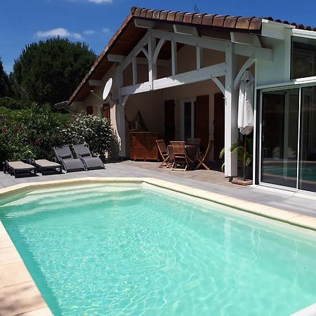 Le Soleil Couchant Angresse Bagian luar foto