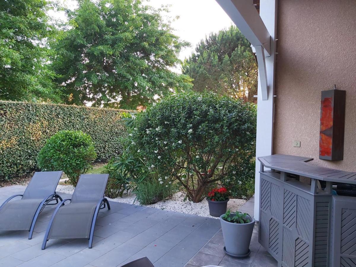 Le Soleil Couchant Angresse Bagian luar foto